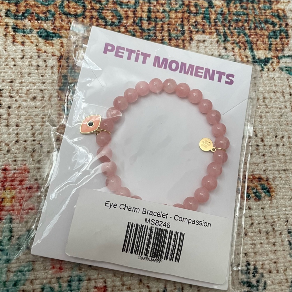 NWT Revolve Petit Moments Compassion Eye Charm Bracelet